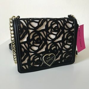 Betsey Johnson Rose Crossbody